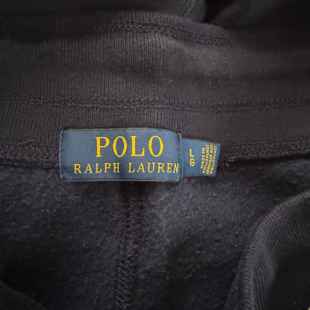 Polo Ralph Lauren Navy Blue/Cream 'P67 Tigers Sailors' Sweatpants Joggers - Picture 2 of 3